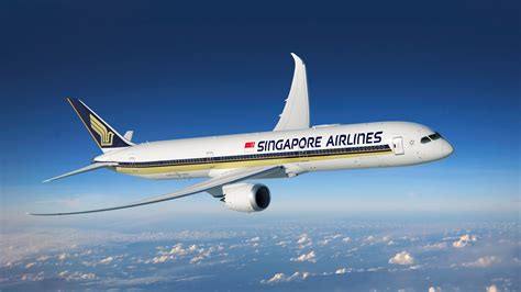 singapore airline in flight